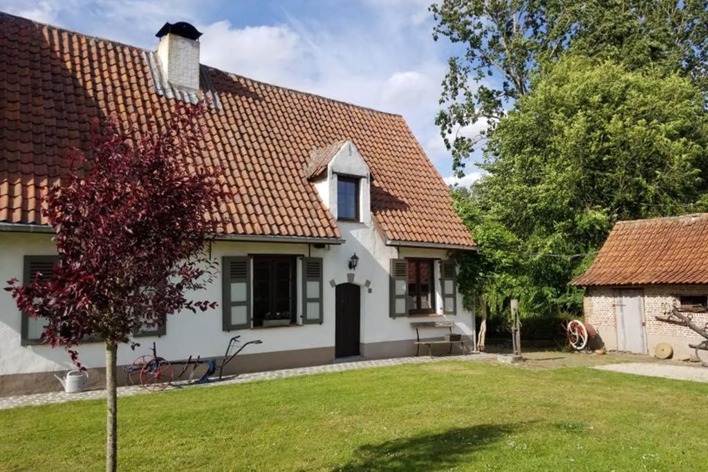 Cozy Studio On A Quaint Farm Apartman Kruibeke Kültér fotó