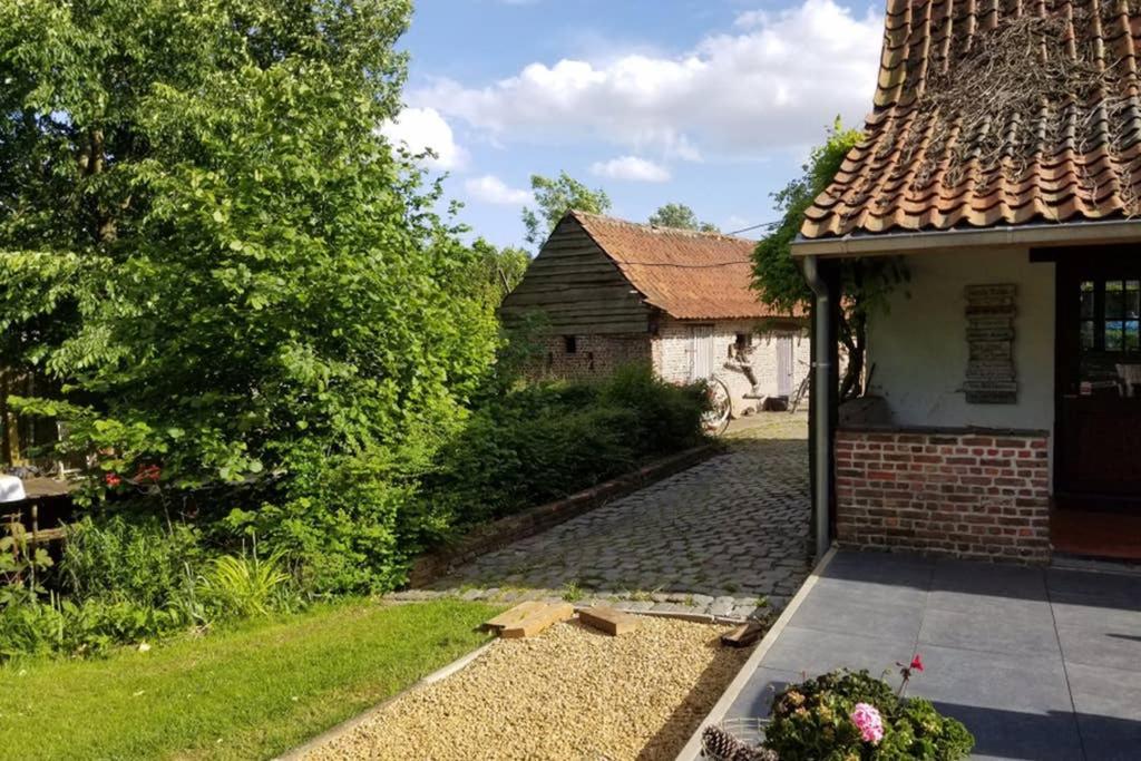Cozy Studio On A Quaint Farm Apartman Kruibeke Kültér fotó